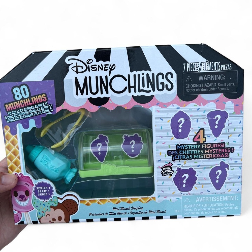 Disney Munchlings Mini Munch Display Series 1 Mystery Blind Box Scented Toy